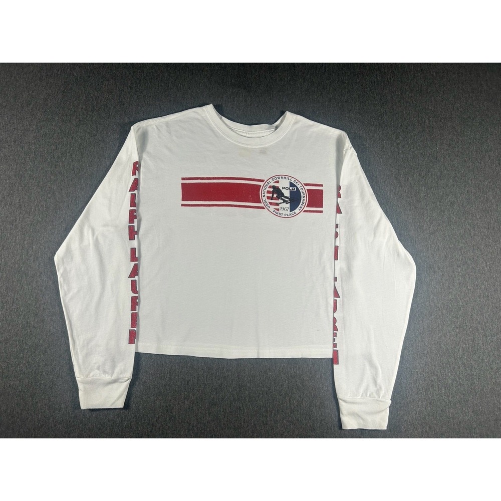 Polo Ralph Lauren USRL National Downhill Ski Tournament Long Sleeve M‎